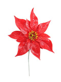 11in POLY POINSETTIA RED 100PC