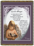 THE LORD'S PRAYER TAPESTRY THROW