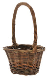 5 ROUND UNPEELED WILLOW BASKET EACH