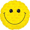BALLOON SMILEY GET WELL 5PC PKG
