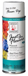 JUST FOR FLOWERS PEACOCK  CAN