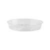 8in CLEAR POLY SAUCER 25PC PK