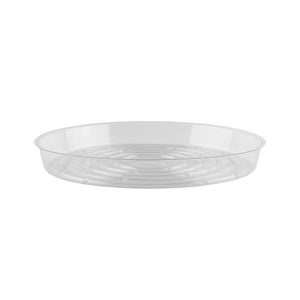 10in CLEAR PLASTIC SAUCER 25PC PK
