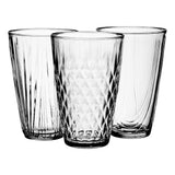 C4039 10in VASE ASST. CLEAR  6PC CASE