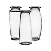 9 TRIO VASE CRYSTAL 18PC CASE