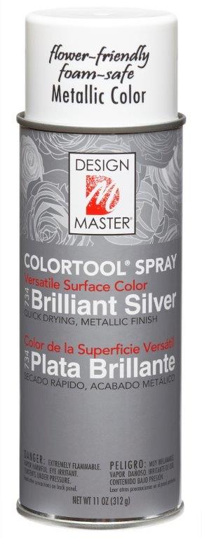 PAINT BRILLIANT SILVER  CAN