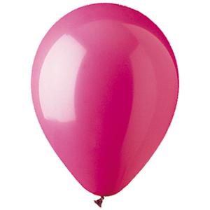 12in LATEX BALLOON STANDARD HOT PINK 100PC