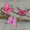 3in BUTTERFLY SHADES OF PURPLE