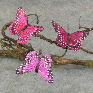 3in BUTTERFLY SHADES OF PURPLE