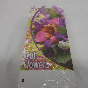 CARE TAG CUT FLOWERS 100PC PKG