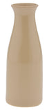 9in TAN BOTTLE VASE