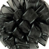 #9 SHEER SATIN EDGE BLACK 25YD EACH