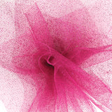 6 SPARKLE TULLE HOT PINK 25YD EACH