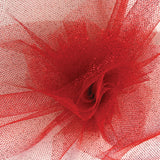 6 SPARKLE TULLE RED 25YD EACH