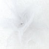 18in SPARKLE TULLE WHITE 10YD